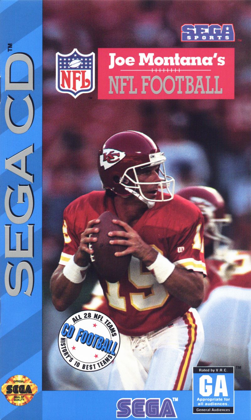 SCD: JOE MONTANAS NFL FOOTBALL (BOX)